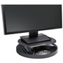 Kensington Spin2 Monitor Stand with SmartFit, 12.6" x 12.6" x 2.25" to 3.5", Black, Supports 40 lbs