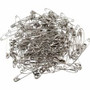 Charles Leonard Safety Pins - 2" Length - Silver - Steel