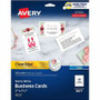 Avery Clean Edge Business Cards, 2" x 3.5" , White, 200 (08871) - 110 Brightness - A8 - 2" x 3 1/2" - 93 lb Basis Weight - 254 g/m² Grammage