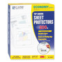 C-Line Economy Weight Poly Sheet Protectors, Reduced Glare, 2", 11 x 8.5, 200/Box (CLI62067) View Product Image
