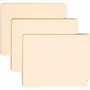 Smead Manila End Tab Classification Folders, 2" Expansion, 1 Divider, 4 Fasteners, Letter Size, Manila Exterior, 10/Box