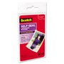Scotch Self-Sealing Laminating Pouches, 9.5 mil, 2.81" x 3.75", Gloss Clear, 5/Pack
