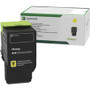 Lexmark Unison Original High Yield Laser Toner Cartridge - Yellow - 1 Each - (LEXC231HY0)
