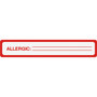 Tabbies ALLERGIC Allergy Message Labels (TAB40561) View Product Image