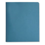 Smead 2-Pocket Folder with Tang Fastener, 0.5" Capacity, 11 x 8.5, Blue, 25/Box (SMD88052) View Product Image