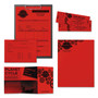 Astrobrights Color Paper, 24 lb Bond Weight, 11 x 17, Re-Entry Red, 500/Ream