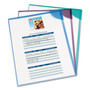 Avery Corner Lock Document Sleeves, Letter Size, Assorted Colors, 6/Pack