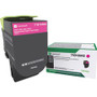 Lexmark Unison Original Laser Toner Cartridge - Magenta - 1 Each - (LEX71B10M0)