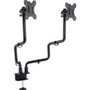 Allsop Metal Art Mounting Arm for Monitor - Black - 2 Display(s) Supported - 32" Screen Support - 30.80 lb Load Capacity - Metal