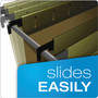 Pendaflex SureHook Hanging Folders, Legal Size, 1/5-Cut Tabs, Standard Green, 20/Box (PFX615315) View Product Image