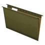 Pendaflex SureHook Hanging Folders, Legal Size, 1/5-Cut Tabs, Standard Green, 20/Box
