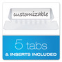 Pendaflex Desktop File With Hanging Folders, Letter Size, 6" Long, Blue
