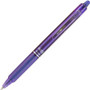 Pilot FriXion .7mm Clicker Erasable Gel Pens - 0.7 mm Fine Needle Pen Point - Retractable - Erasable - Purple Ink - Gel-based