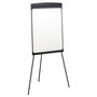 Quartet Magnetic Dry Erase Easel, 27 x 35, Graphite Surface, Graphite Plastic Frame (QRT67E) View Product Image