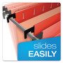 Pendaflex SureHook Hanging Folders, Letter Size, 1/5-Cut Tabs, Red, 20/Box (PFX615215RED) View Product Image