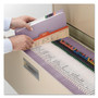 Smead Reinforced Top Tab Colored File Folders, Straight Tabs, Legal Size, 0.75" Expansion, Lavender, 100/Box