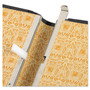 Wilson Jones Looseleaf Corporation Minute Book, 1-Subject, Unruled, Black/Gold Cover, (250) 14 x 8.5 Sheets