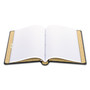 Wilson Jones Looseleaf Corporation Minute Book, 1-Subject, Unruled, Black/Gold Cover, (250) 14 x 8.5 Sheets