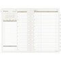 At-A-Glance Daily Monthly Planner Two Page Per Day Refill, Loose-Leaf, Desk Size - Daily, Monthly - 12 Month - January 2026 to December 2026 - 8:00 AM to 7:00 PM, Hourly - 1 Day Double Page Layout - 5 1/2" x 8 1/2" Sheet Size - White Sheet At-A-Glance Daily Monthly Planner Two Page Per Day Refill, Loose-Leaf, Desk Size - Daily, Monthly - 12 Month - January 2026 to December 2026 - 8:00 AM to 7:00 PM, Hourly - 1 Day Double Page Layout - 5 1/2" x 8 1/2" Sheet Size - White Sheet