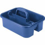 Akro-Mils Handheld Tote Caddy - External Dimensions: 13.8" Width x 18.4" Depth x 9" Height - Polymer - Blue - For Tool