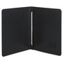 ACCO PRESSTEX Report Cover with Tyvek Reinforced Hinge, Side Bound, Two-Piece Prong Fastener, 3" Capacity, 8.5 x 11, Black/Black