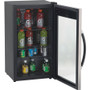 Avanti 3 Cu. Ft. Refrigerator/Beverage Cooler, 18.75 x 19.5 x 33.75, Black/Stainless Steel Framed Glass Door (AVABCA306SSIS)