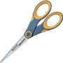 Westcott 7" Titanium Bonded Non-stick Scissors - 7" Overall Length - Straight-left/right - Titanium - Pointed Tip - Yellow