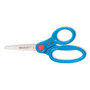 Westcott Kids' Scissors with Antimicrobial Protection, Pointed Tip, 5" Long, 2" Cut Length, Randomly Assorted Straight Handles (ACM14607) View Product Image