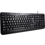 Adesso AKB132UB 118-Key MM Desktop USB Keyboard, Black