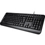 Adesso AKB132UB 118-Key MM Desktop USB Keyboard, Black