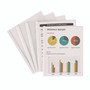 Avery Slide Locking Report Cover, Sliding Bar, 20 Sheet Cap, 11 x 8.5, Clear, 50/Pack