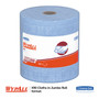 WypAll X90 Cloths, Jumbo Roll, 2-Ply, 11.1 x 13.4, Denim Blue, 450/Roll (KCC12889) View Product Image