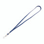 Advantus Deluxe Lanyard with J-Hook, Blue, 36" Long, 100/Pack