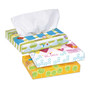Kleenex White Facial Tissue Junior Pack, 2-Ply, 48 Sheets/Box, 64 Boxes/Carton