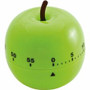 Baumgartens Apple Timer Green - 1 Hour - For Office, Classroom, Kitchen, Game