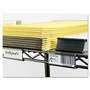 Alera Wire Shelving Shelf Tag, Side Load, 3" Long, Gray, 10/Pack