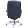 La-Z-Boy Commercial 2000 High-Back Executive Chair, Dynamic Lumbar Support, Supports 300lb, 20" to 23" Seat Height, Black, Silver Base