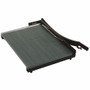 Premier Stakcut Paper Trimmers - 30 Sheet Cutting Capacity - 15" Cutting Length - 0.8" Height x 13" Width x 14.9" Depth - Self-sharpening, Locking Blade, Non-slip Rubber Feet - Wood, Steel