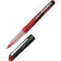 AbilityOne 7520014940908 SKILCRAFT Liquid Magnus Hybrid Gel Pen, Stick, Extra-Fine 0.5 mm, Red Ink, Clear/Red Barrel, Dozen (NSN4940908) View Product Image