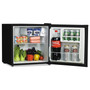 Alera 1.6 Cu. Ft. Refrigerator with Chiller Compartment, Black (ALERF616B) View Product Image