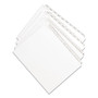 Avery Preprinted Legal Exhibit Side Tab Index Dividers, Allstate Style, 26-Tab, V, 11 x 8.5, White, 25/Pack (AVE82184) View Product Image