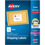 Avery Shipping Labels, Sure Feed, 3-1/3" x 4" , 1,500 Labels (95940) - 3 21/64" Width x 4" Length - Permanent Adhesive - Rectangle - Inkjet, Laser - Matte White