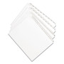 Avery Preprinted Legal Exhibit Side Tab Index Dividers, Allstate Style, 10-Tab, 13, 11 x 8.5, White, 25/Pack