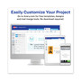 Avery Waterproof Shipping Labels with TrueBlock Technology, Laser Printers, 5.5 x 8.5, White, 2/Sheet, 500 Sheets/Box