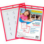 C-Line Letter Storage Folder - 8 1/2" x 11" - Red