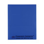 C-Line Classroom Connector Folders, 11 x 8.5, Blue, 25/Box