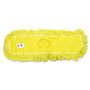 Rubbermaid Commercial Trapper Commercial Dust Mop, Looped-end Launderable, 5" x 24", Yellow