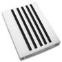 C-Line Slide-on Binding Bars - 11" Height x 0.1" Width x 11" Length - 0.12" Maximum Capacity - Black