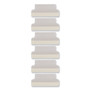 Avery Insertable Index Tabs with Printable Inserts, 1/5-Cut, Clear, 1.5" Wide, 25/Pack