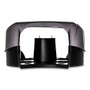 San Jamar Single 9" Jumbo Tissue Dispenser, Oceans, 10.25 x 5.63 x 12, Transparent Black Pearl (SJMR2090TBK) View Product Image